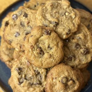 Graham Cracker Chocolate Chip Cookies